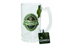 Glass: Guinness Logo Tankard, Green