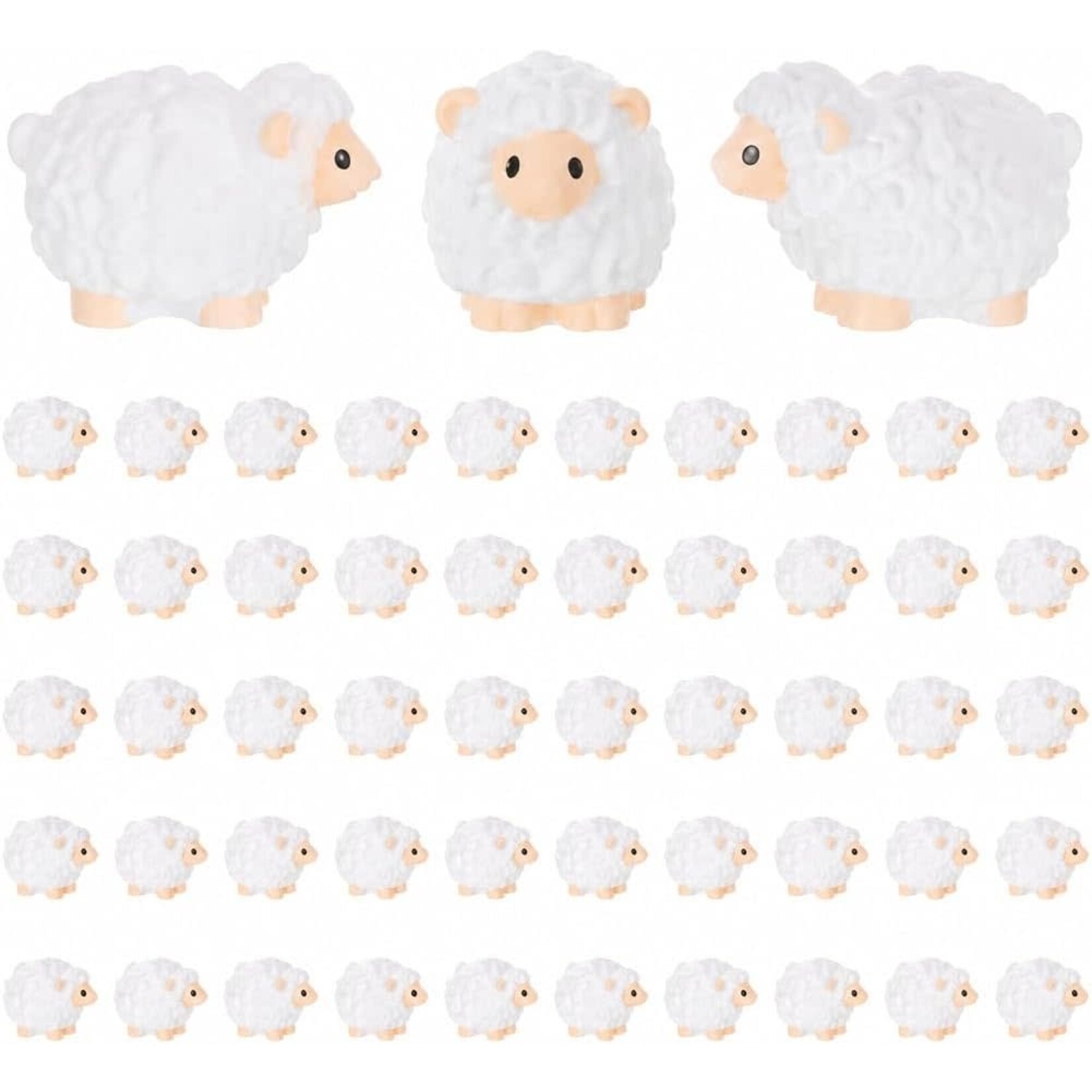 Charm: White Sheep