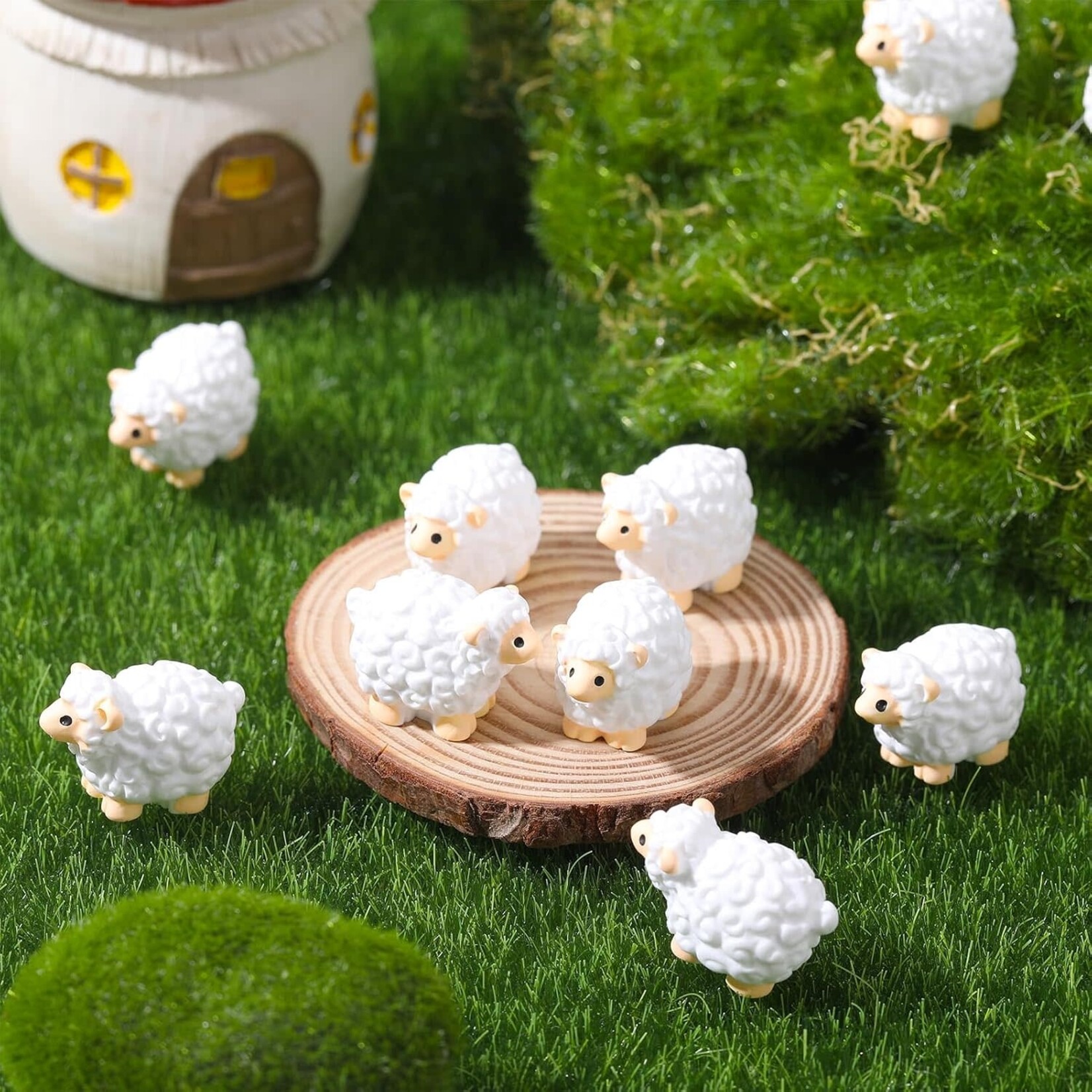 Charm: White Sheep