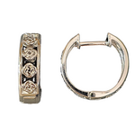 Earrings: SS Celtic Knot Huggies