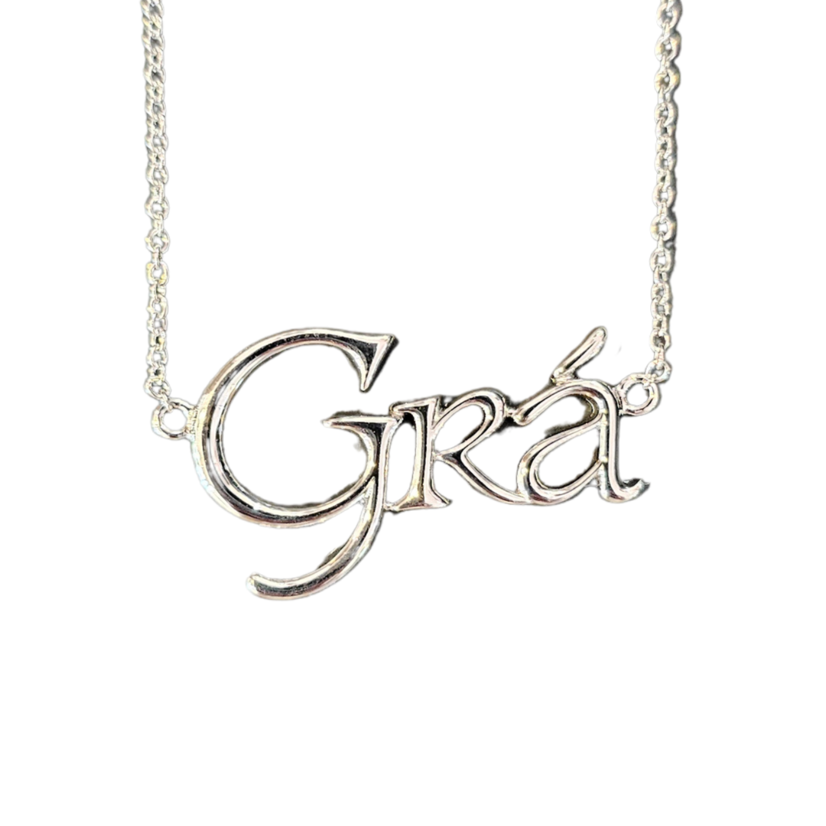 Necklace: Sterling Silver Grá