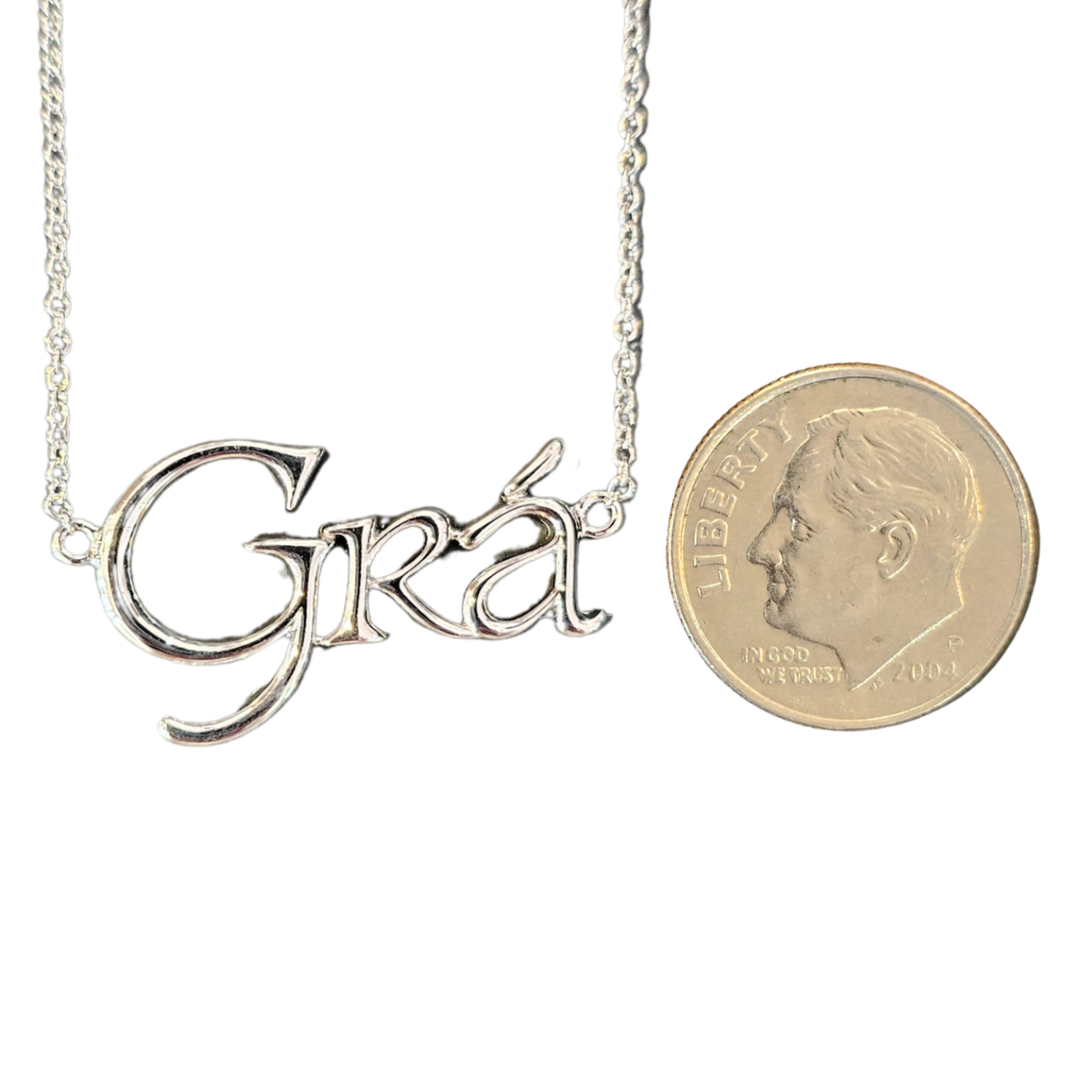 Necklace: Sterling Silver Grá