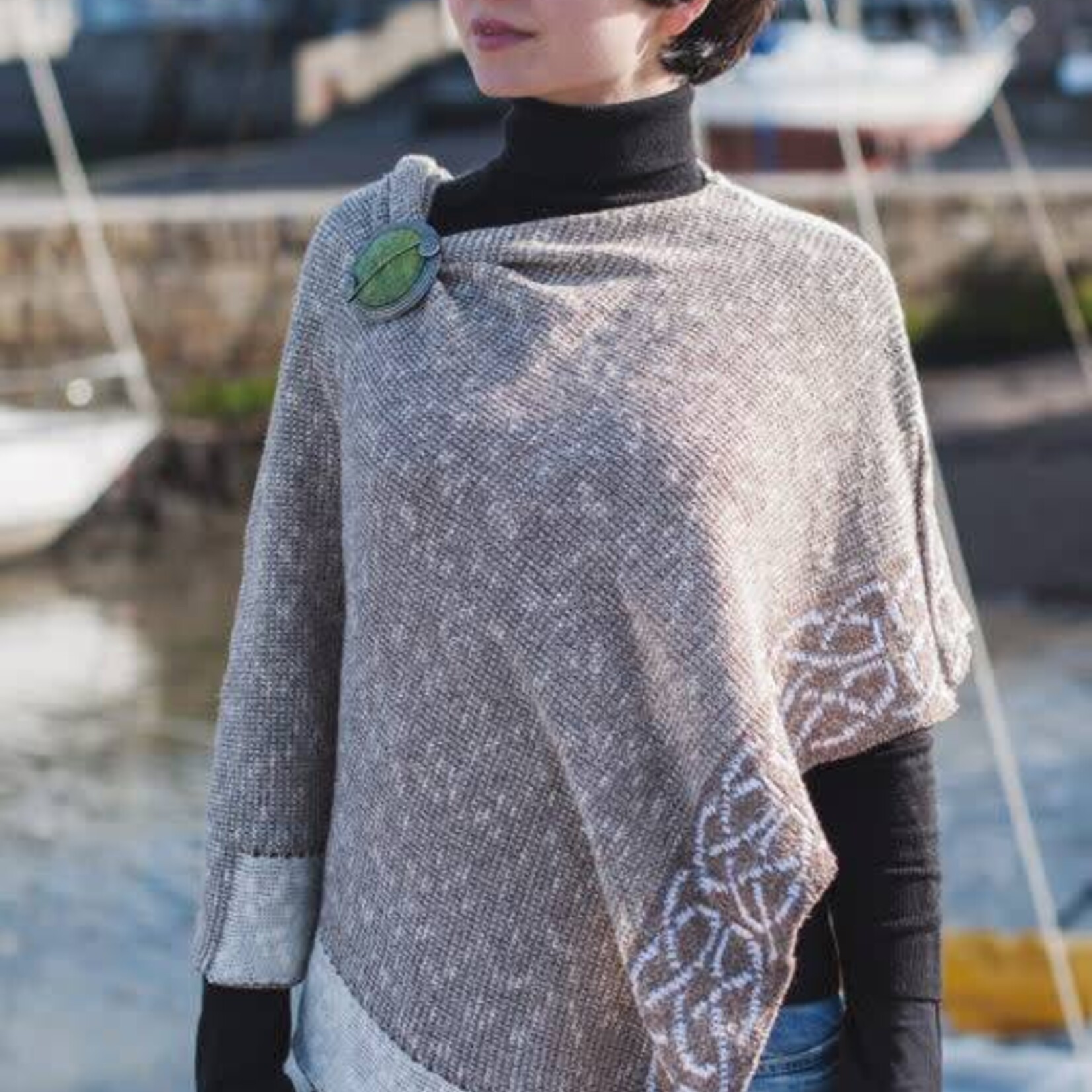 Cape: Silk/Linen Wallace Oat