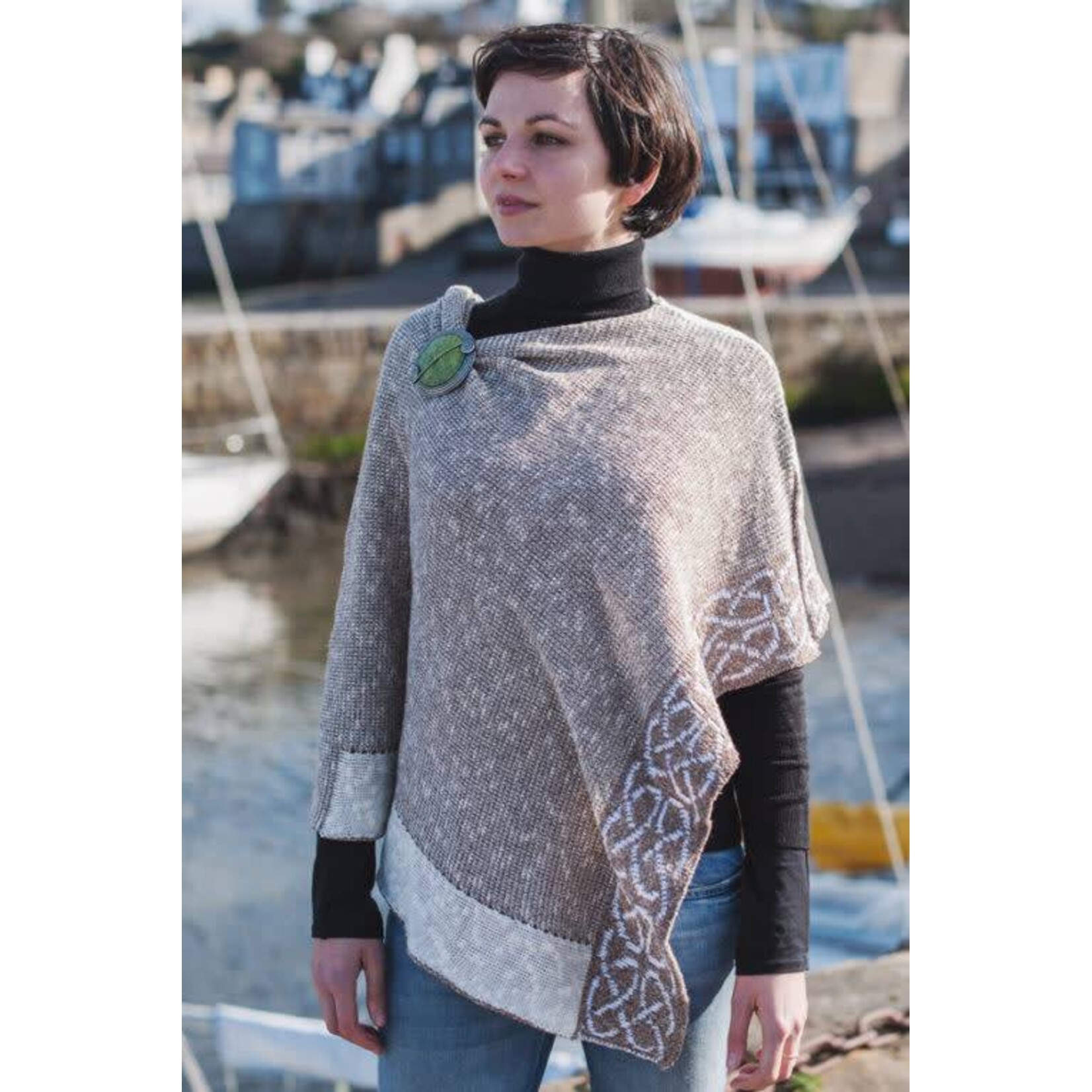 Cape: Silk/Linen Wallace Oat