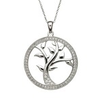 Necklace: SS CZ Tree of Life