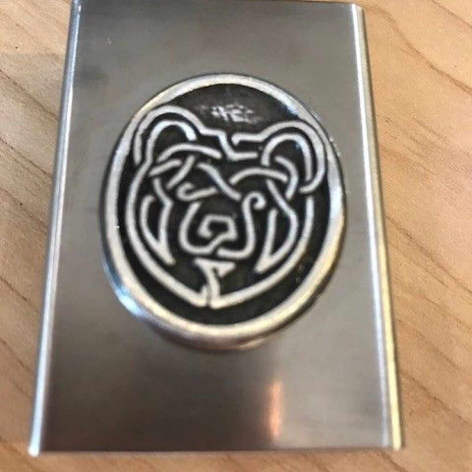 Matchbox Cover: Bear Pewter