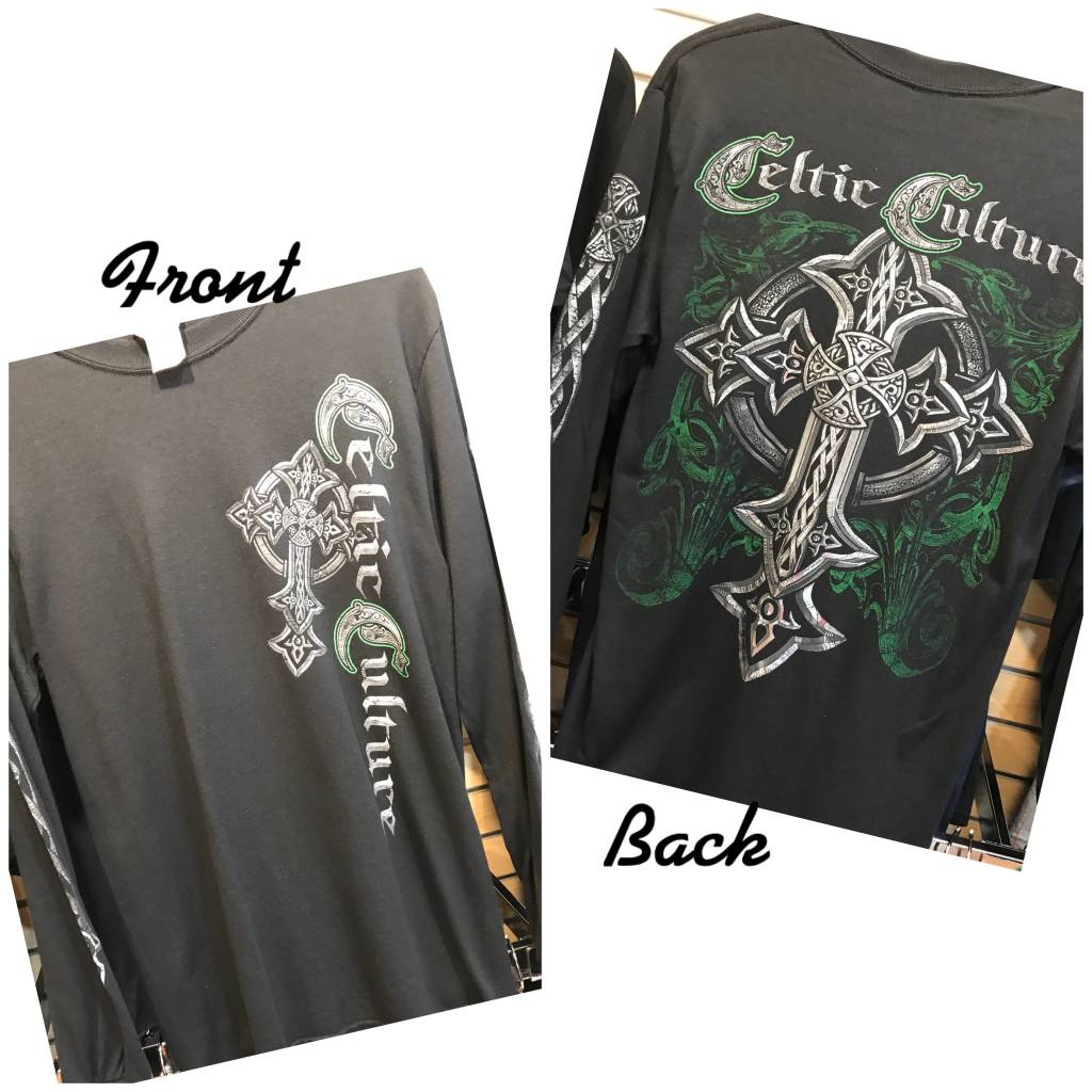 T Shirt: Long Sleeve Celtic Culture