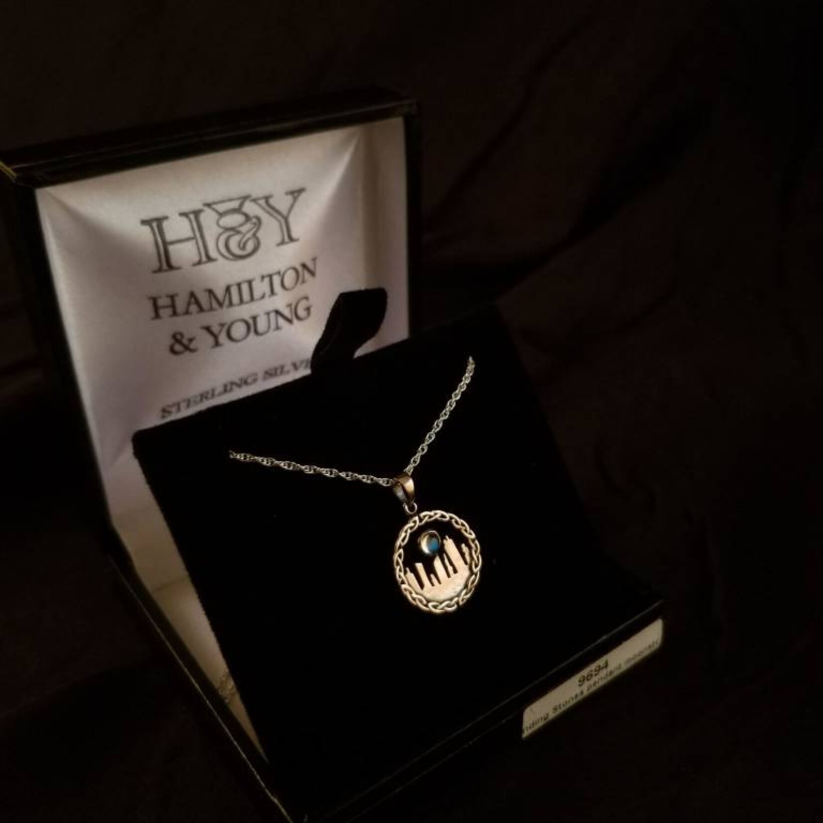 H & Y Necklace: Outlander Standing Stone