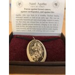Necklace: Ceramic St. Agatha