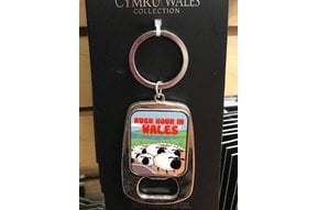 Keychain: Wales Rush Hour Bottle Opener