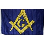 Flag: Masonic (B/G), Poly 3x5