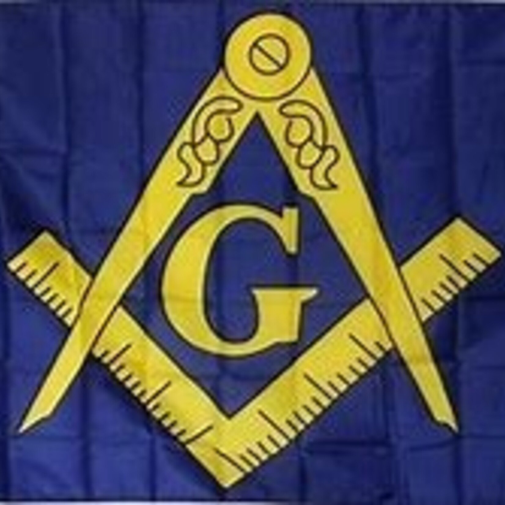 Flag: Masonic (B/G), Poly 3x5