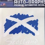 Sticker: Scribble Flag, Scotland
