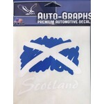 Sticker: Scribble Flag, Scotland
