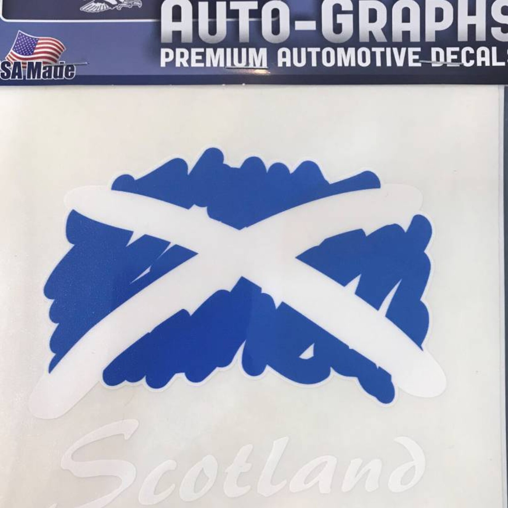 Sticker: Scribble Flag, Scotland