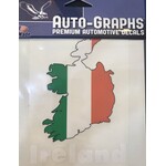 Sticker: Flag Country, Outline, Ireland