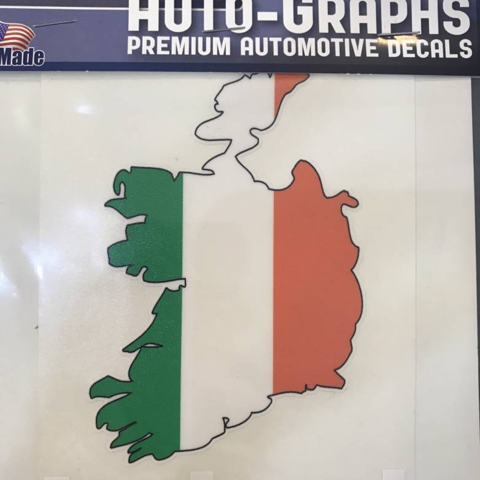 Sticker: Flag Country, Outline, Ireland