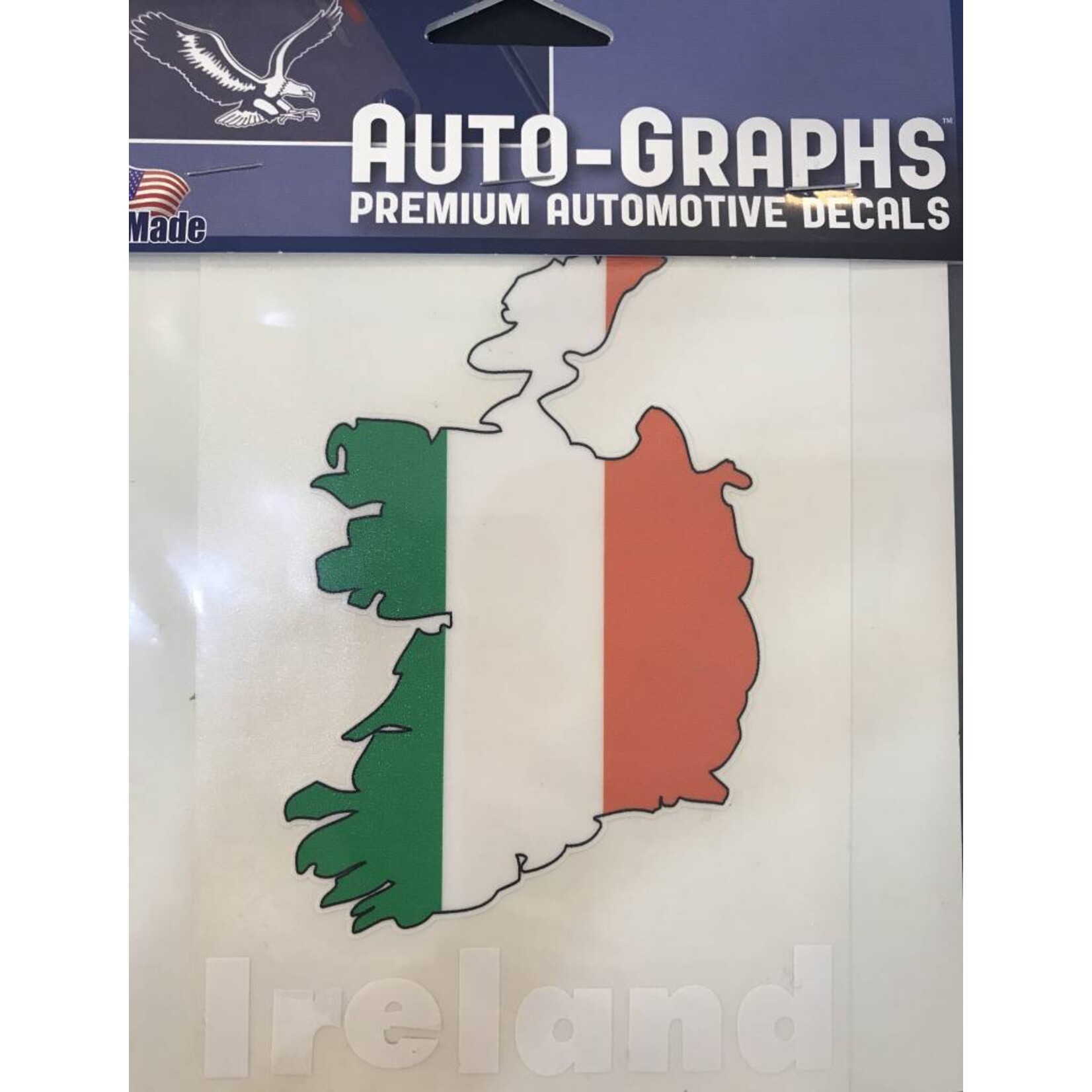 Sticker: Flag Country, Outline, Ireland
