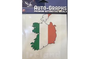 Sticker: Flag Country, Outline, Ireland