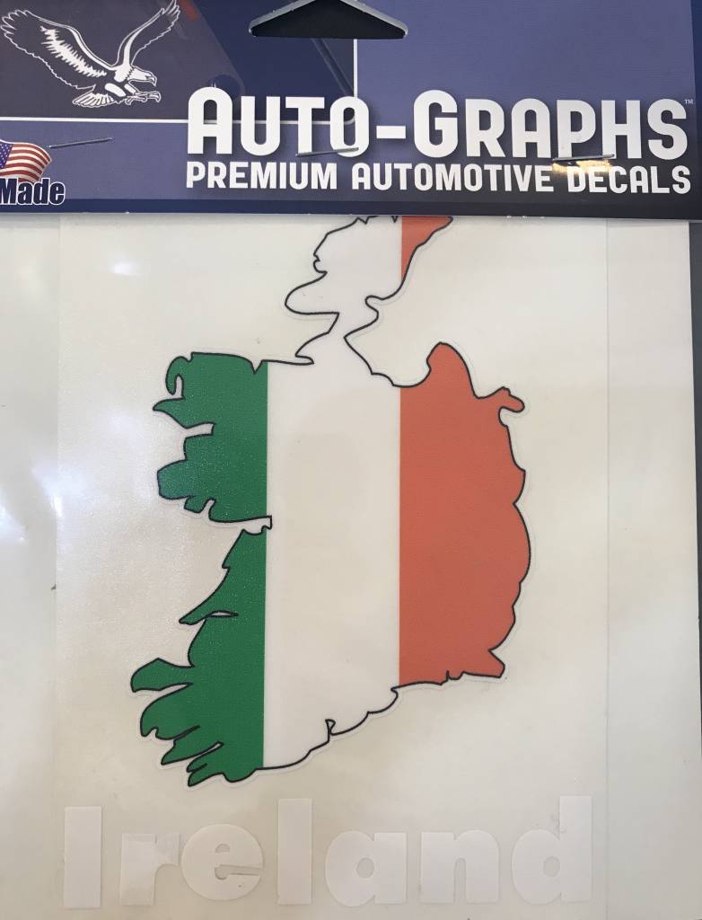 Sticker: Flag Country, Outline, Ireland