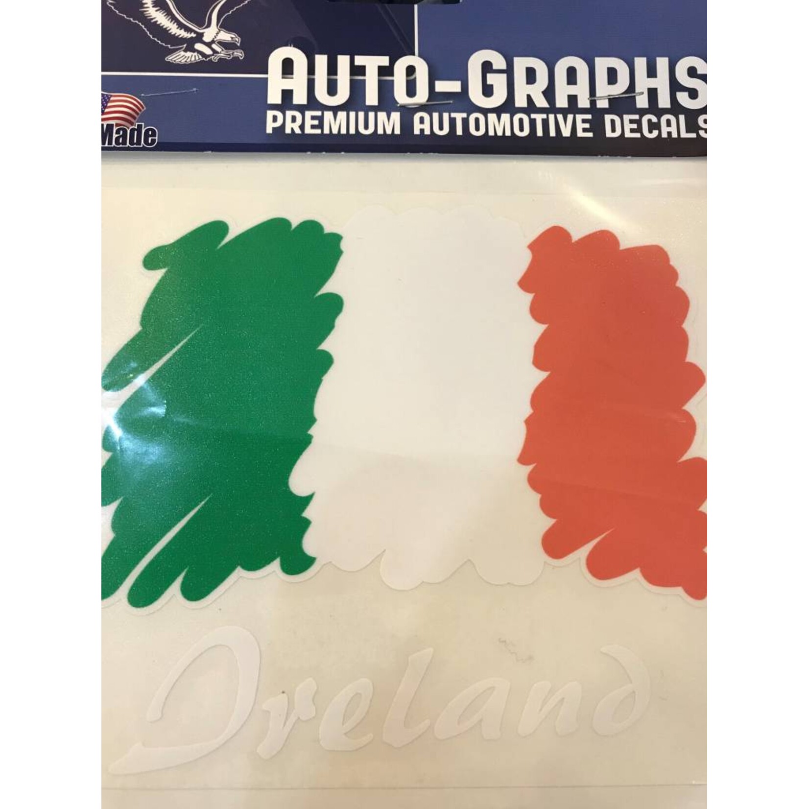 Sticker: Scribble Flag, Ireland