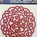 Sticker: Celtic Circle, Red