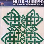 Sticker: Celtic Cross, Green