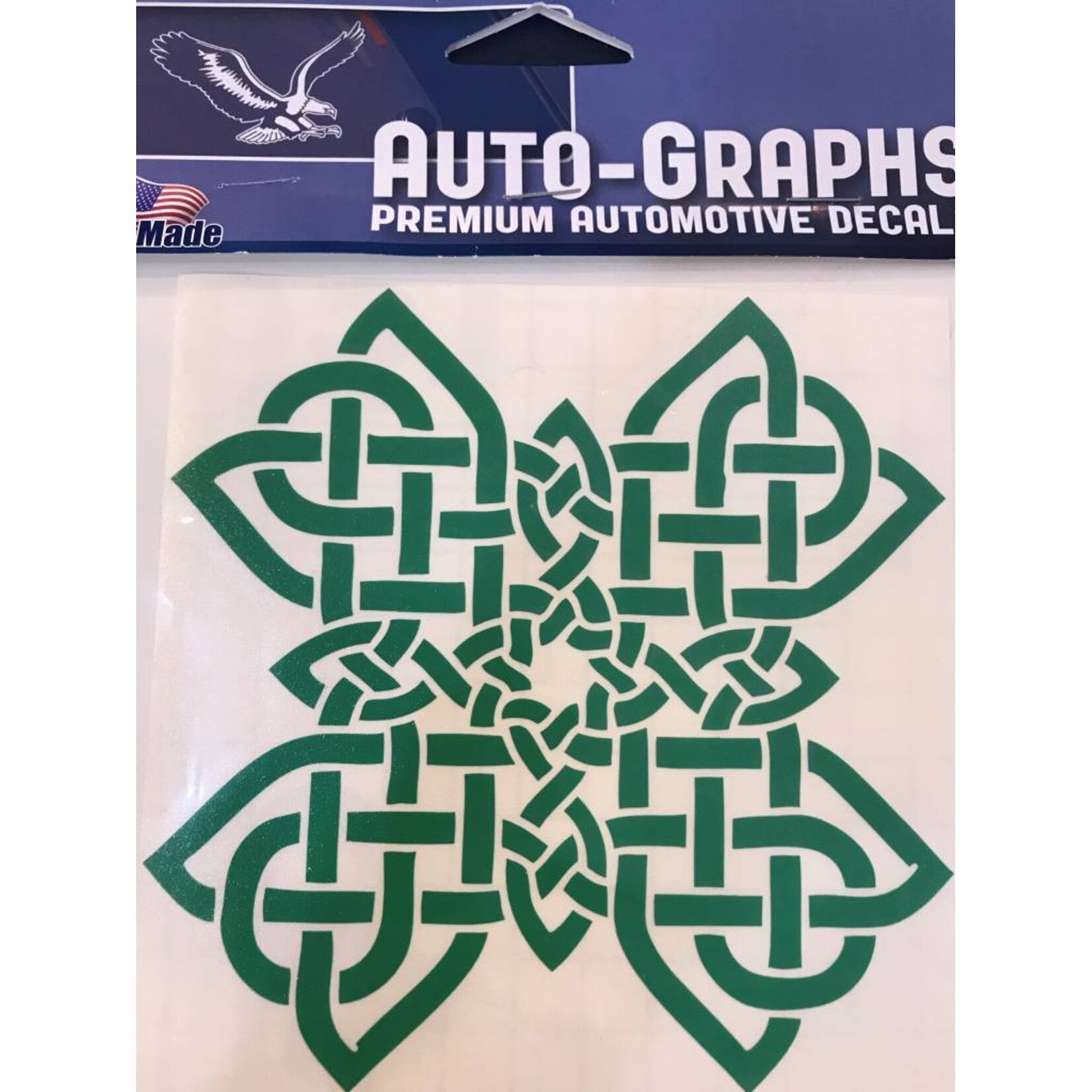 Sticker: Celtic Cross, Green