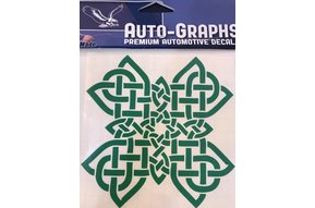 Sticker: Celtic Cross, Green