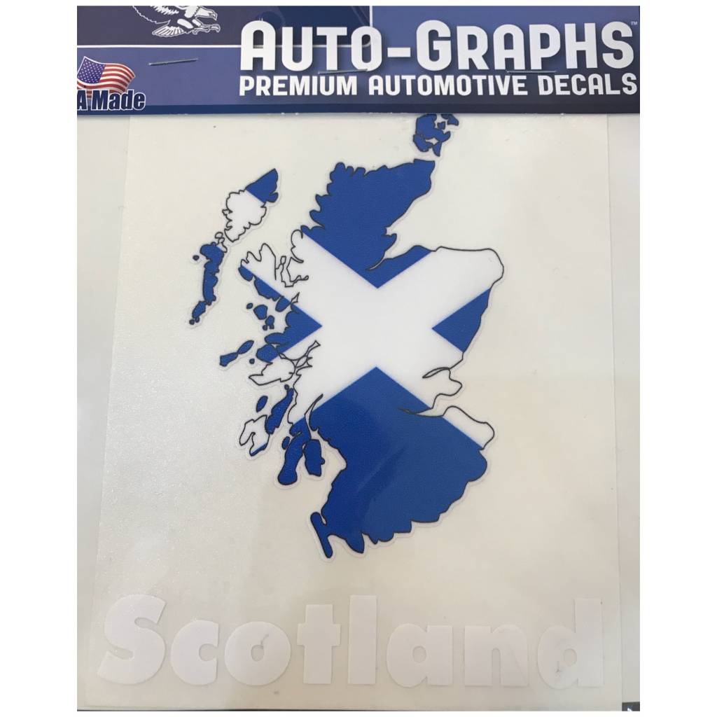 Sticker: Flag Country, Outline, Scotland