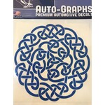Sticker: Celtic Circle, Blue