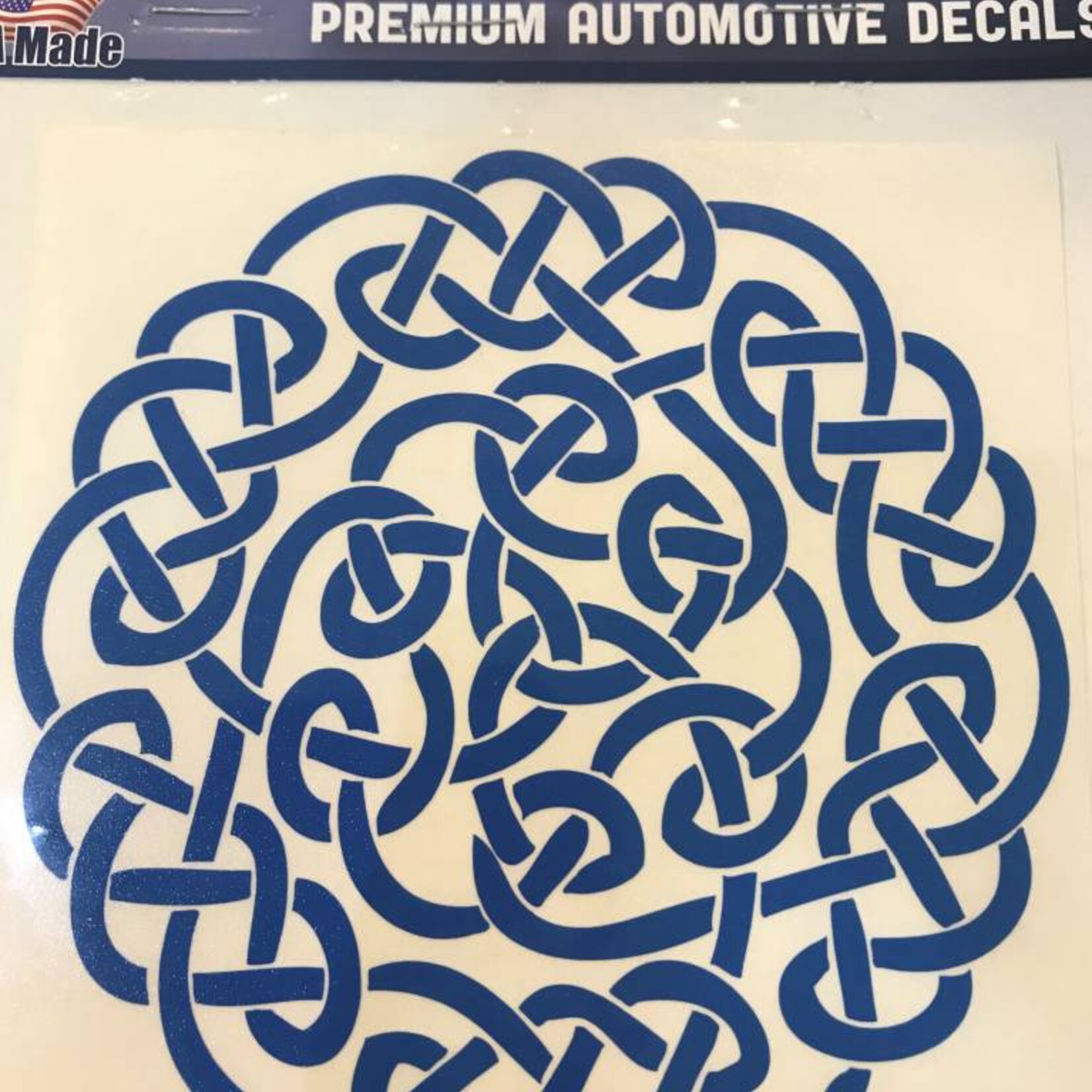 Sticker: Celtic Circle, Blue