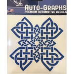 Sticker: Celtic Cross, Blue