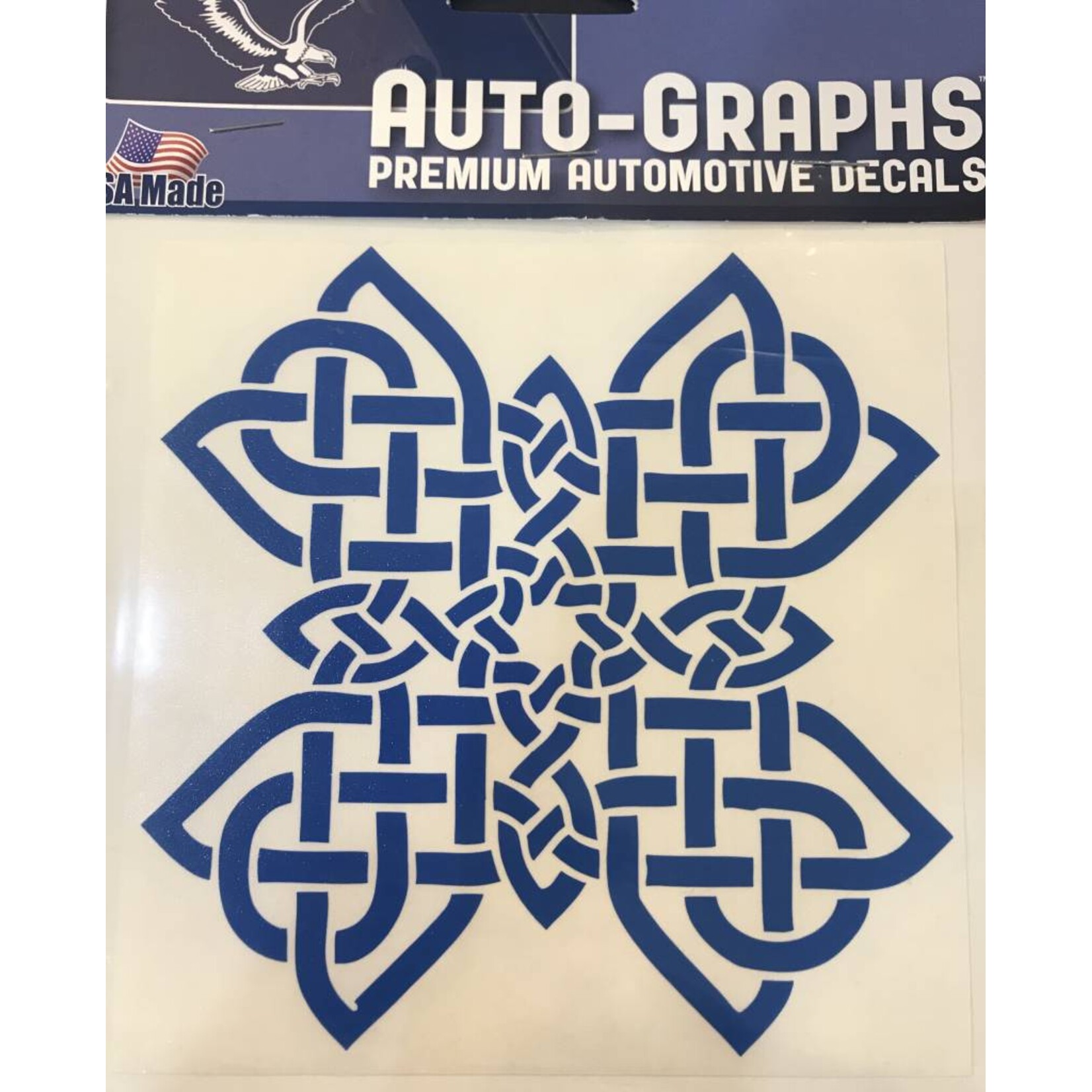 Sticker: Celtic Cross, Blue