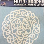Sticker: Celtic Circle, White