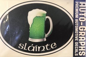 Sticker: Green Beer Mug
