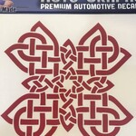 Sticker: Celtic Cross, Red