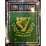Decal: Vinyl Reflective Erin Go Bragh 3"x4"