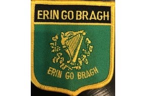 Patch: Erin Go Bragh Flag Shield