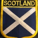Patch: Scotland Flag Shield