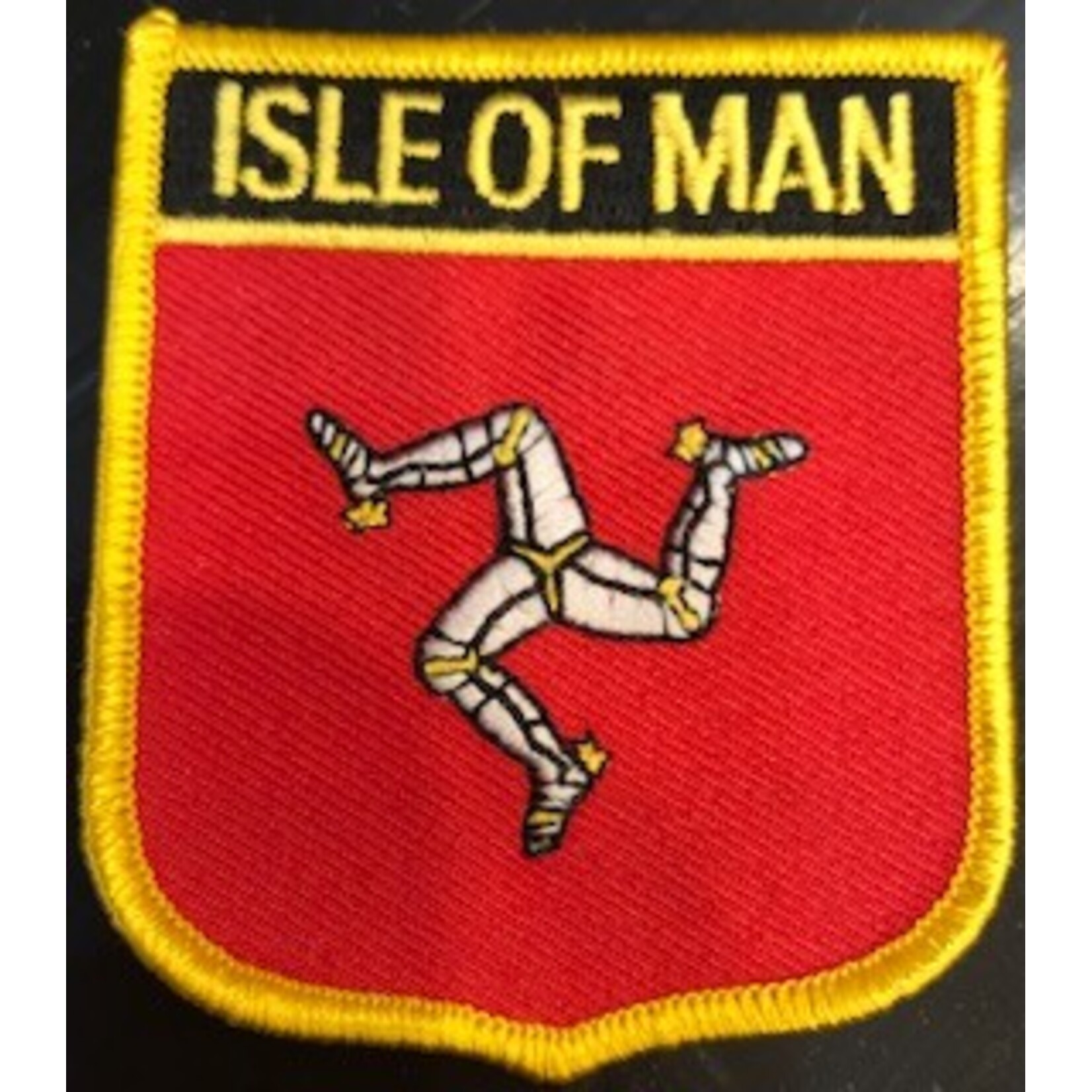 Patch: Isle of Man Flag Shield