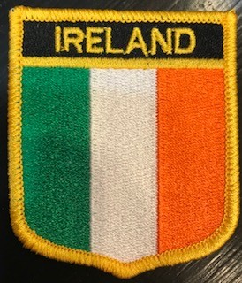 Patch: Ireland Flag Shield