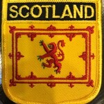 Patch: Scotland Lion Flag Shield