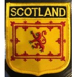 Patch: Scotland Lion Flag Shield