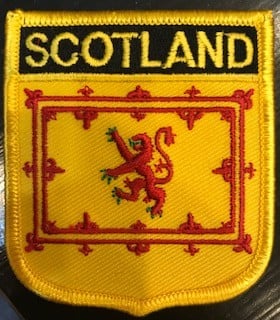 Patch: Scotland Lion Flag Shield