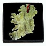 Ornament: Connemara Marble Large Map