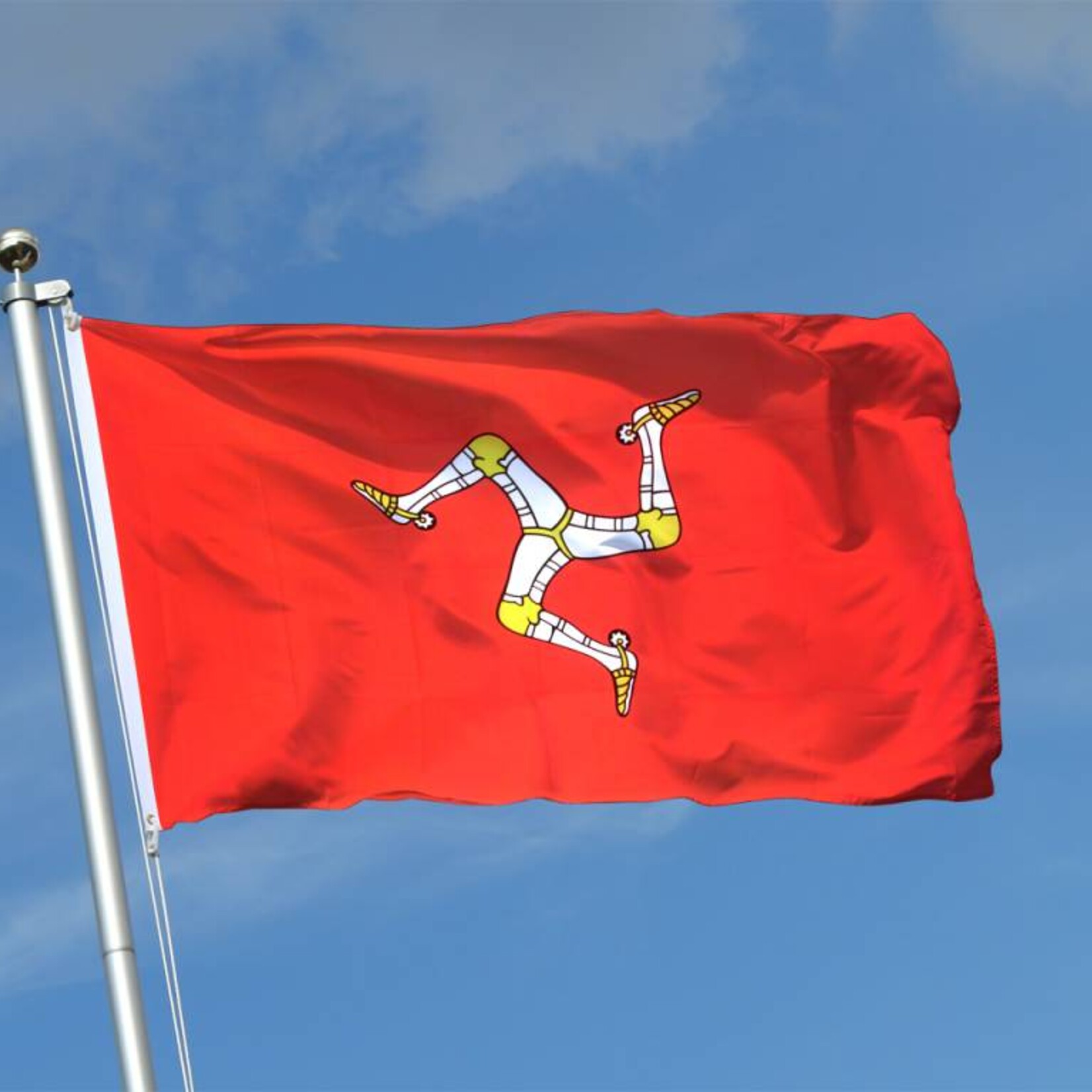 Flag: Isle of Man, Poly 3x5