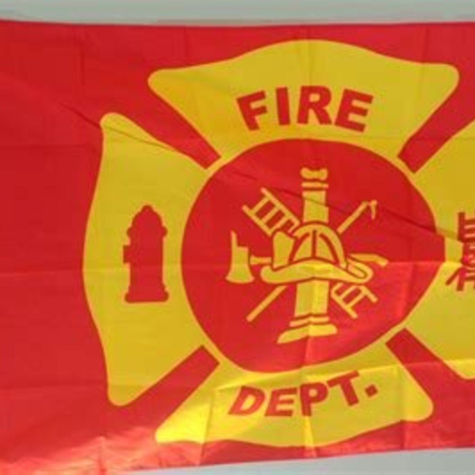 Flag: Fire Dept, Poly 3x5