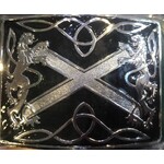 Buckle: Highland Saltire, Black