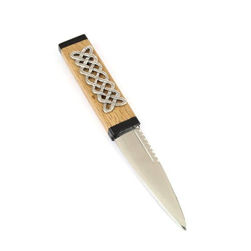 Glen Esk Sgian Dubh: Scottish Oak